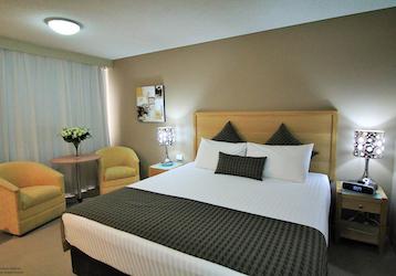 gold coast double bed bucks accommodation hobart