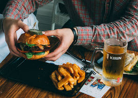 bucks group lunch and beer