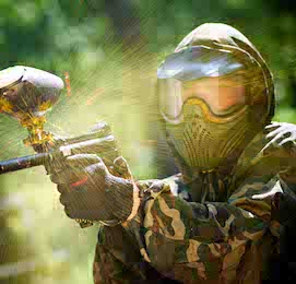 buck playing paintball in cairns