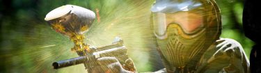 buck shooting paintball gun