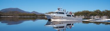 private hobart boat charter on the water
