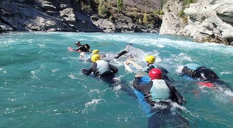 bucks group river surfing