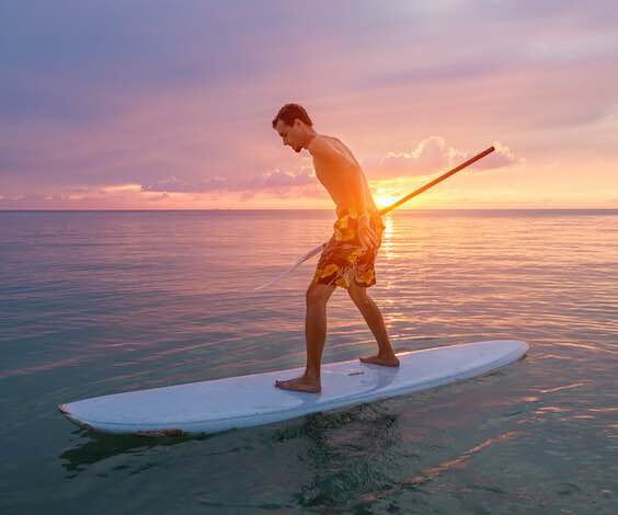 buck stand up paddle boarding