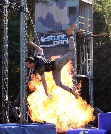 bucks group at gold coast stunt park