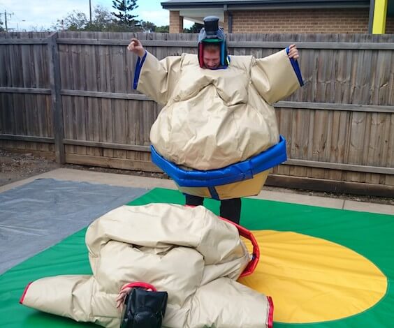 buck sumo wrestling