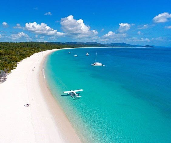 bucks party destination whitehaven beach