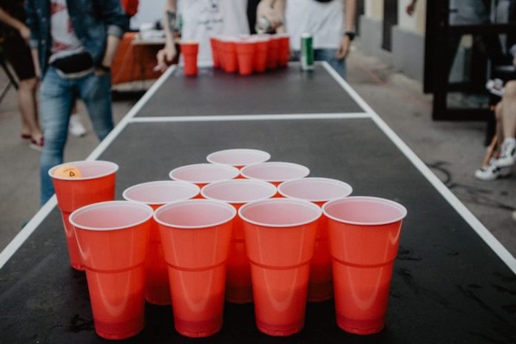 beer pong