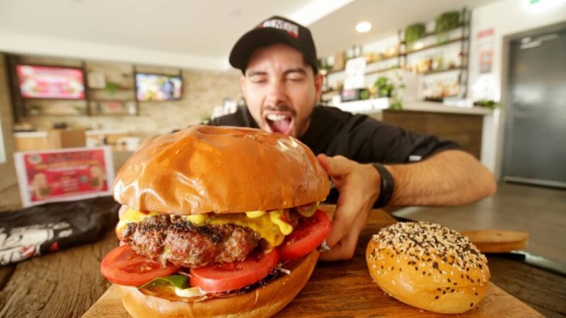 wicked bucks party challenges eating contest