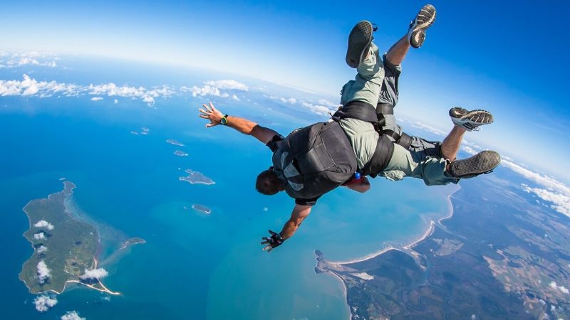 wicked bucks party challenges skydiving