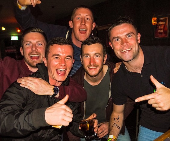 bucks group on big night out pub-crawl