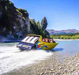 jet boating queenstown stag party ideas