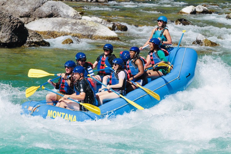 river rafting