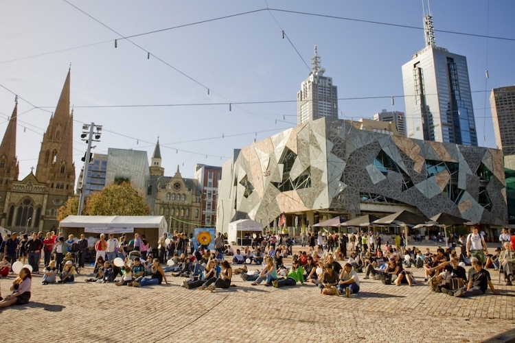 federation square melbourne 