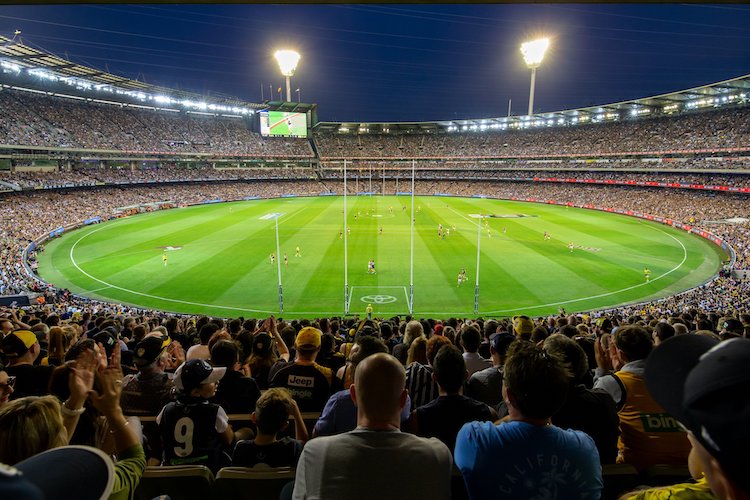 the Melbourne cricket ground