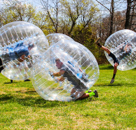 taupo bubble soccer indoor or outdoor