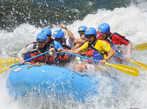 white water rafting