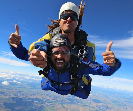 buck skydiving auckland