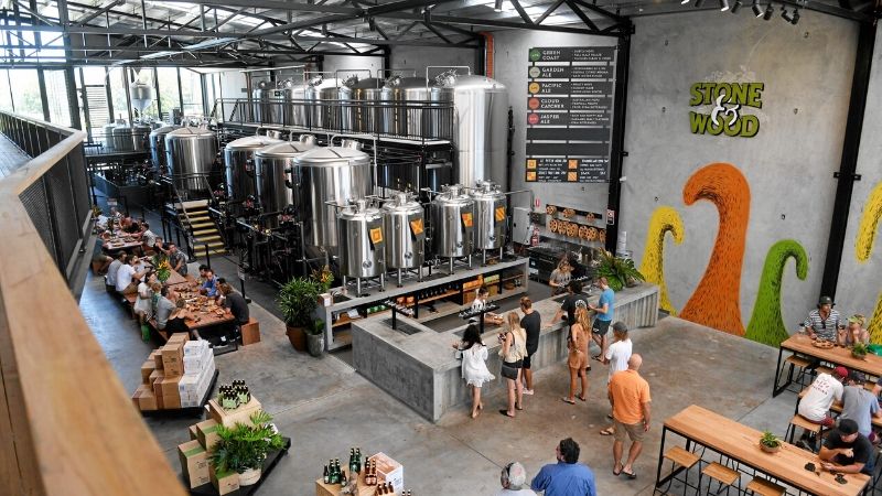 stone and wood brewery byron bay attractions