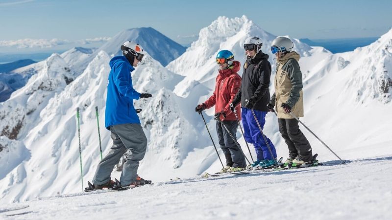experience snow in taupo at the ski village wicked bucks 