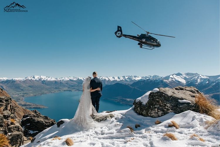 heli weddings 