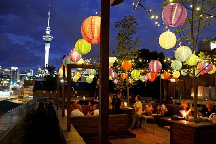 Rooftop Bars in Auckland Wicked Bucks