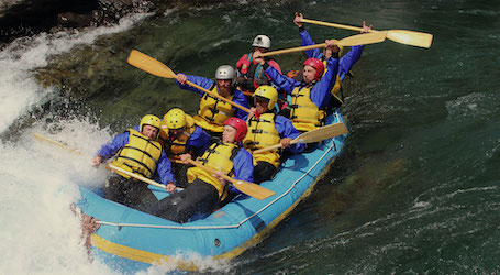 bucks white water rafting christchurch