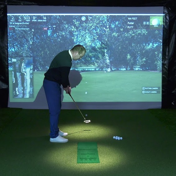 bucks indoor golf simulator christchurch