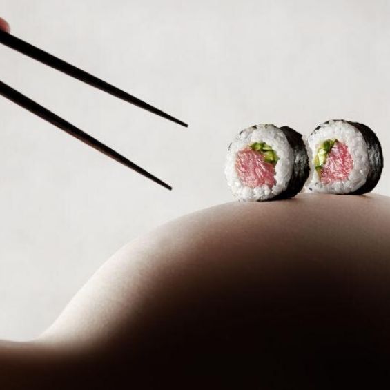 Japanese Girl Naked Sushi