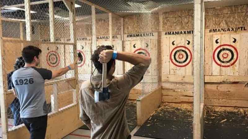 axe throwing melbourne bucks activities