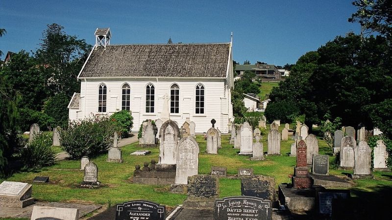 christ church russell bay of islands 